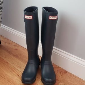 Hunter women's original tall rain boots